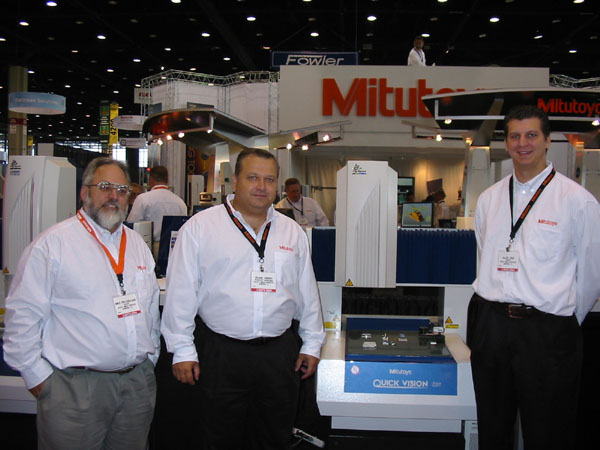 IMTS Mitutoyo Booth